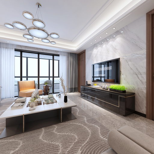 简约现代风客厅