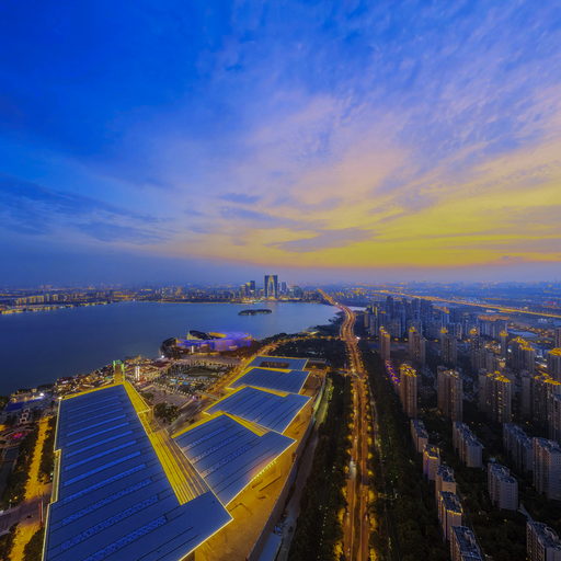 夜景航拍