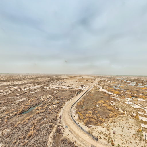 野鸭湖景区路口高清全景