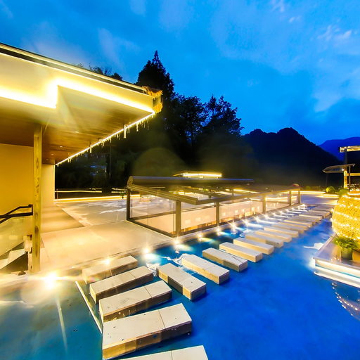 青城山 观山寓泊民宿 双床房