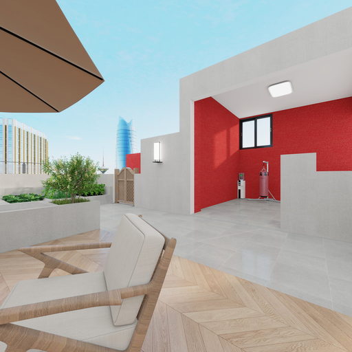 金阳名都顶楼露台