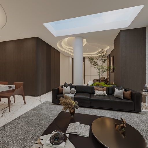 领世郡别墅意式轻奢风格，尚意华盛溪川出品